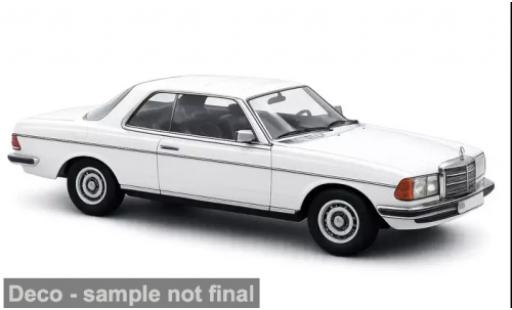 Mercedes 280 1/18 Norev CE weiss 1980 1:18 modellino in miniatura