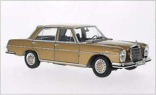 Mercedes 280 SE 1/18 Norev (W108) gold 1968 modellini auto