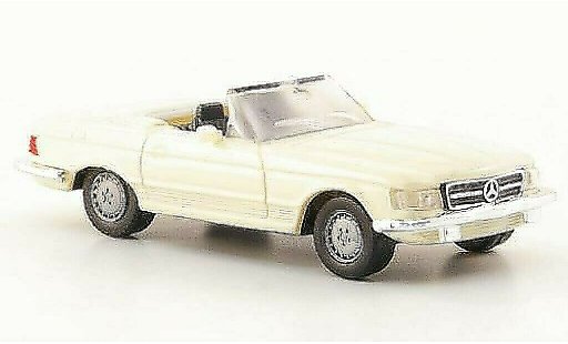 Mercedes 280 Base 1/87 Herpa SL (R107) beige modellini auto