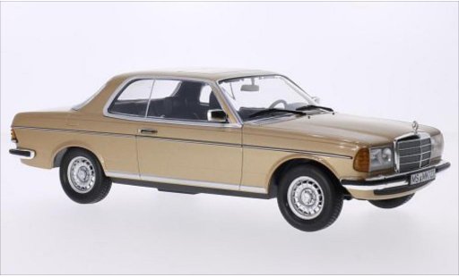 Mercedes 280 Coupe 1/18 Norev (W123) CE gold 1980 modellini auto