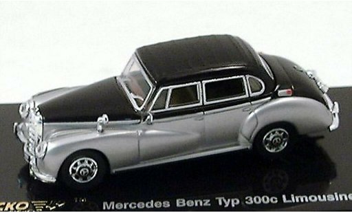 Mercedes 300 Base 1/87 Ricko Berlina grigio/nero 1955 modellini auto