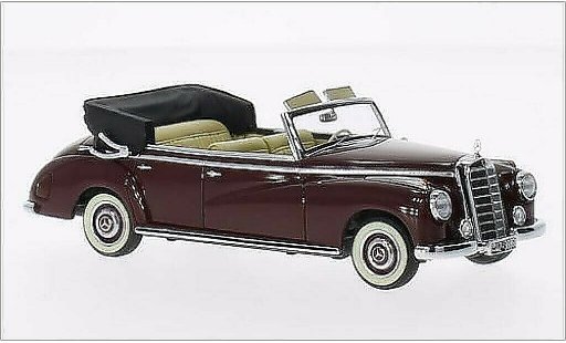 Mercedes 300 Cabriolet 1/43 Minichamps Cabrio (W186) rosso 1952 modellini auto