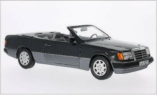 Mercedes 300 Coupe 1/18 Norev CE-24 (A124) Cabriole metallicoo nero modellini auto