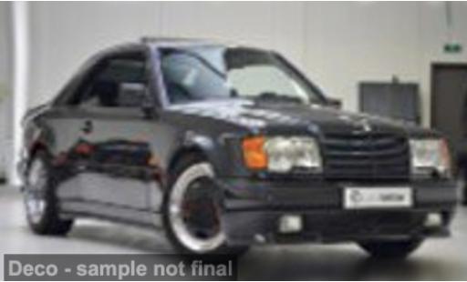 Mercedes 300 1/43 Solido CE 6.0 AMG schwarz 1988 1:43 modellino in miniatura