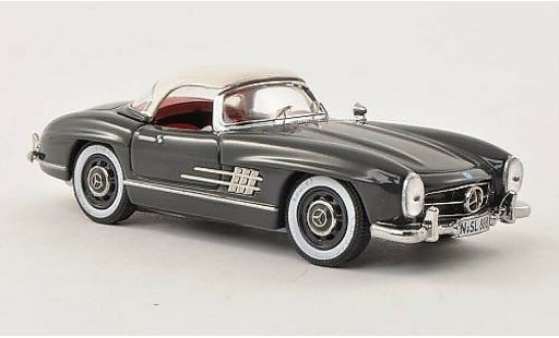 Mercedes 300 Roadster 1/43 Schuco Hardtop grigio/beige modellini auto