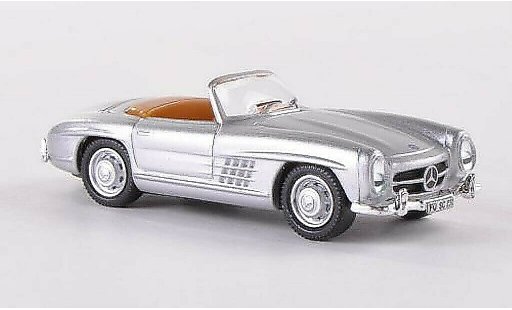 Mercedes 300 Roadster 1/87 Schuco grigio modellini auto