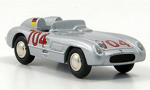 Mercedes 300 Base 1/87 Bub No.704 Hans Herrmann Mille-Miglia 1955 modellini auto