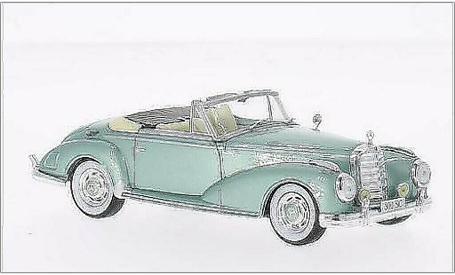 Mercedes 300 Base 1/43 WhiteBox (W186) SC Roadster metallicoo verde 1956 modellini auto
