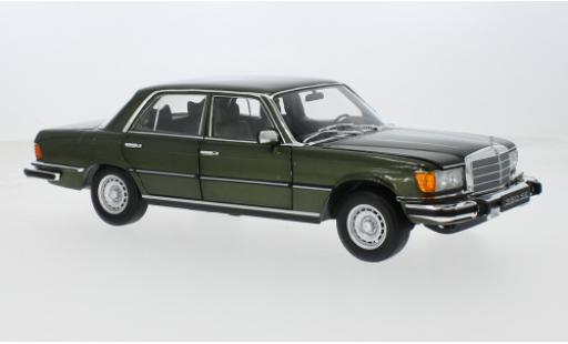 Mercedes 350 1/18 Norev SE (W116) grü 1:18 modellino in miniatura