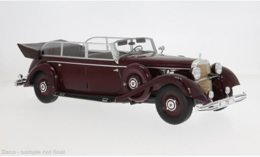 Mercedes 770 1/18 MCG (W150) Cabriolet rot/schwarz 1938 1:18 modellino in miniatura