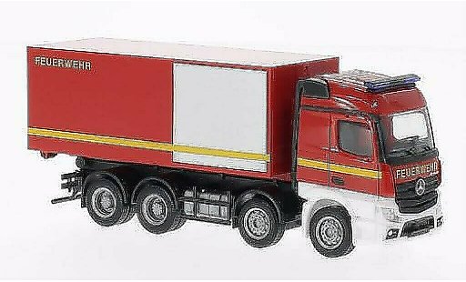 Mercedes Actros Base 1/87 Herpa 11 Vigili del fuoco Abrollcontainer-LKW modellini auto