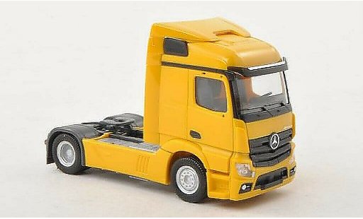 Mercedes Actros Streamspace 1/87 Herpa 11 giallo Zugmaschine modellini auto