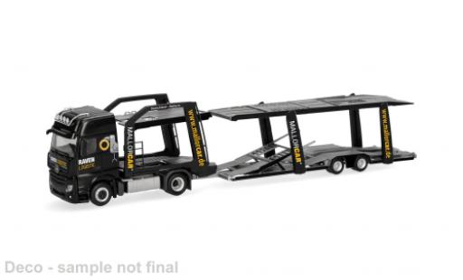 Mercedes Actros 1/87 Herpa 18 L Raven Logistic 1:87 modellino in miniatura
