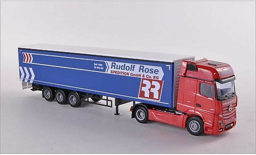Mercedes Actros Gigaspace 1/87 AWM 2 Aerop. Giga.-KSZ Rose modellini auto