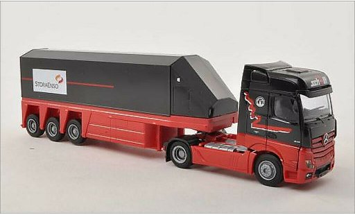 Mercedes Actros Bigspace 1/87 AWM 2 /Aerop. Schmitt/StoraEnso Innenlader-SZ modellini auto