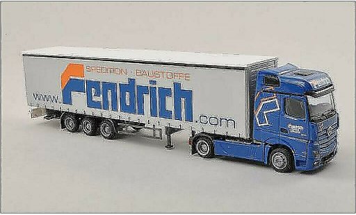 Mercedes Actros Bigspace 1/87 AWM 2 Fendrich Mega-G-KSZ modellini auto