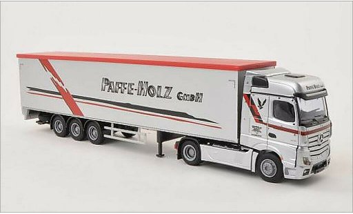 Mercedes Actros Bigspace 1/87 AWM 2 Paffe-Holz GmbH Schubboden-SZ modellini auto