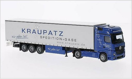 Mercedes Actros Gigaspace 1/87 AWM 2 Giga./Aerop. G-KSZ Kraupatz modellini auto