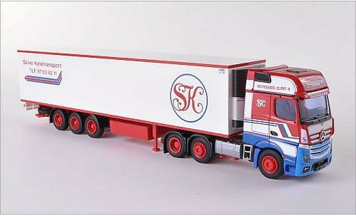 Mercedes Actros Gigaspace 1/87 AWM 2 Gigaliner Skive (DK) Kuhl-KSZ modellini auto