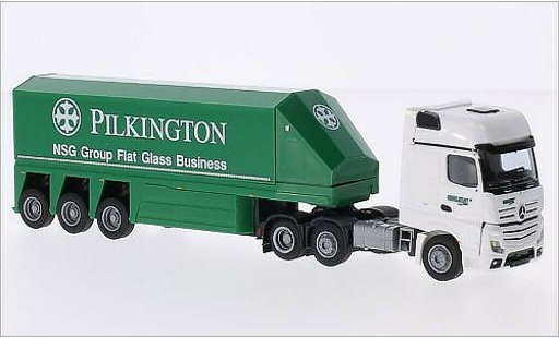 Mercedes Actros Gigaspace 1/87 AWM 2 Aerop. Okline / pilkington modellini auto
