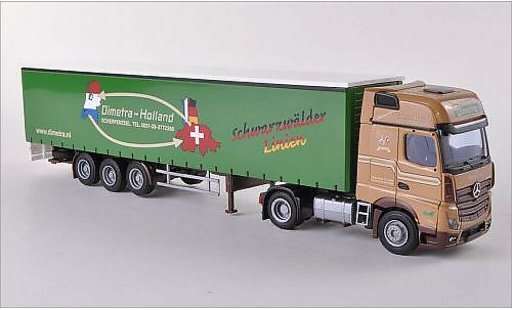 Mercedes Actros Gigaspace 1/87 AWM 2 Dimetra - Holland Gardinenplanen-SZ modellini auto