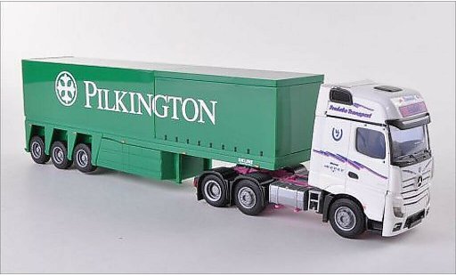 Mercedes Actros Gigaspace 1/87 AWM 2 Frebedo (DK) / Pilkington Innenlader-SZ modellini auto