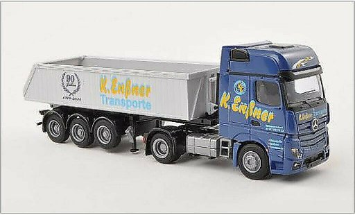 Mercedes Actros Gigaspace 1/87 AWM 2 K.Enssner Eckmulden-SZ modellini auto