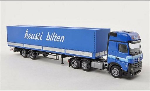 Mercedes Actros Gigaspace 1/87 AWM 2 Heussi -PrSZ modellini auto
