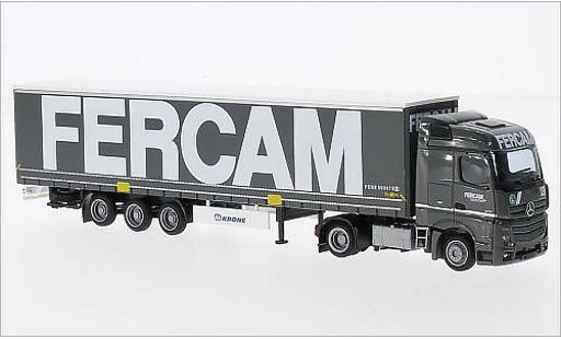 Mercedes Actros Streamspace 1/87 AWM 2 Streamliner Aerop. FERCAM modellini auto