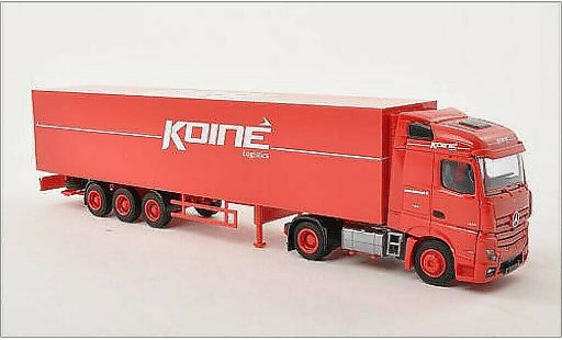 Mercedes Actros Streamspace 1/87 AWM 2 ./Aerop. Koine Kuhl-KSZ modellini auto