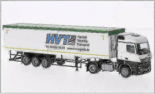 Mercedes Actros Streamspace 1/87 AWM 2 H V T modellini auto