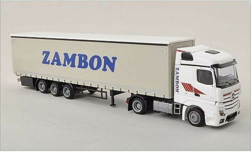 Mercedes Actros Streamspace 1/87 AWM 2 Zambon Gardinenplanen-SZ modellini auto