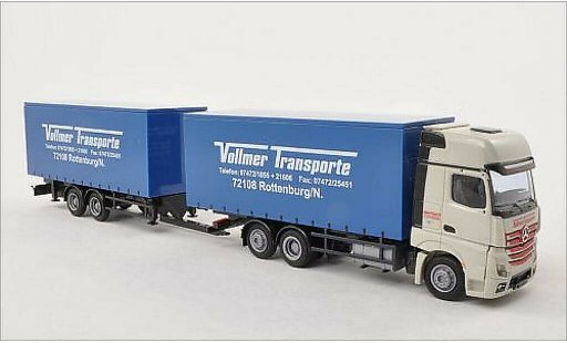 Mercedes Actros Gigaspace 1/87 AWM 2 Vollmer Giga.-G-KTaHZ modellini auto