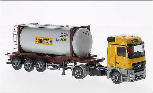 Mercedes Actros Base 1/87 Wiking Bertschi modellini auto