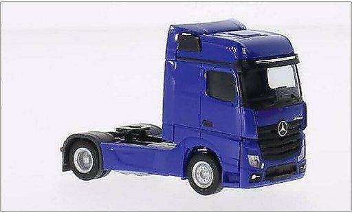 Mercedes Actros Bigspace 1/87 Herpa blu modellini auto
