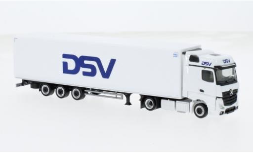 Mercedes Actros 1/87 Herpa Bigspace DSV (DK) 1:87 modellino in miniatura