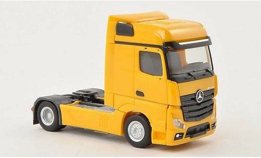 Mercedes Actros Bigspace 1/87 Herpa giallo Solo-Zugmaschine modellini auto