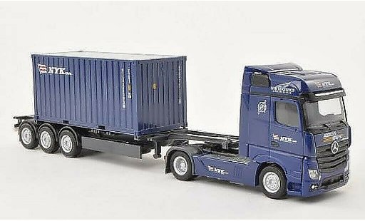 Mercedes Actros Bigspace 1/87 Herpa NYK / Addicks & Kreye Container-SZ modellini auto