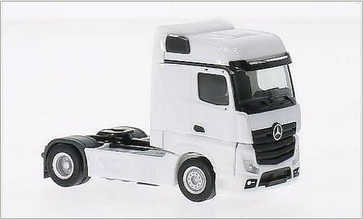 Mercedes Actros Bigspace 1/87 Herpa bianco modellini auto