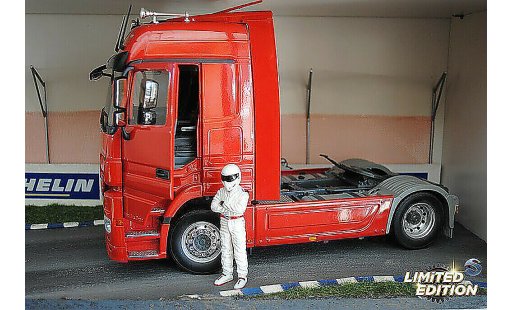 Mercedes Actros Base 1/18 Eligor rosso modellini auto