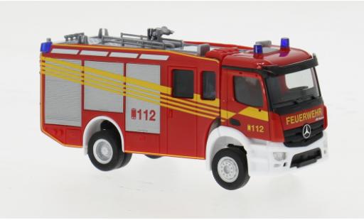 Mercedes Actros 1/87 Herpa Feuerwehr 1:87 modellino in miniatura