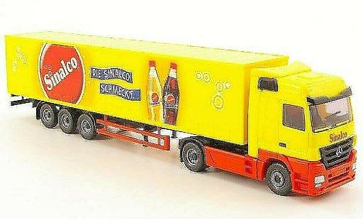 Mercedes Actros Base 1/87 Wiking Gardinenplanensattelzug Sinalco modellini auto