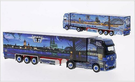 Mercedes Actros Gigaspace 1/87 Herpa Giga. Koln Truck Spedition Schumacher modellini auto