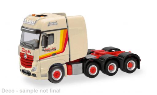 Modellini auto Mercedes Actros Gigaspace Barth 1/87 Herpa