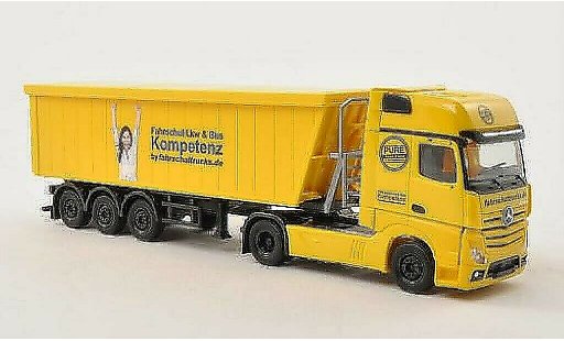 Mercedes Actros Gigaspace 1/87 Herpa Fahrschultrucks.de Stoffel-Liner-SZ modellini auto