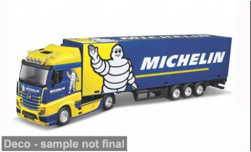 Modellini auto Mercedes Actros Gigaspace Michelin Bburago 1/43 Burago