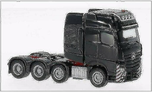 Mercedes Actros Gigaspace 1/87 Herpa SLT Schwerlastzugmaschine nero modellini auto