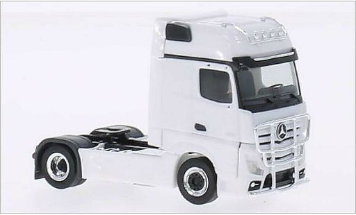 Mercedes Actros Gigaspace 1/87 Herpa bianco 2011 modellini auto