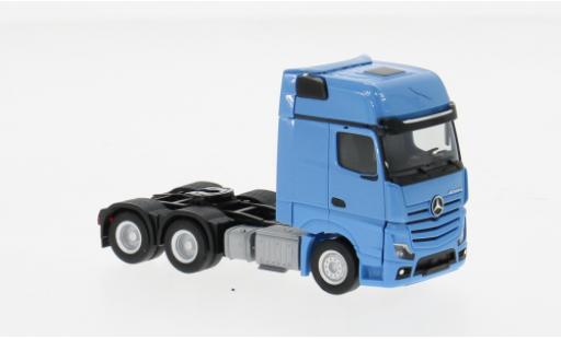 Mercedes Actros 1/87 Herpa L Gigaspace blau 1:87 modellino in miniatura