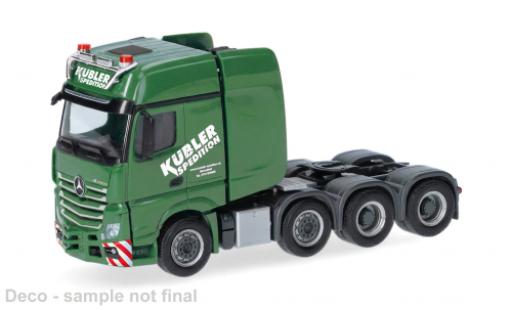 Mercedes Actros 1/87 Herpa L Gigaspace K&uuml;bler 1:87 modellino in miniatura
